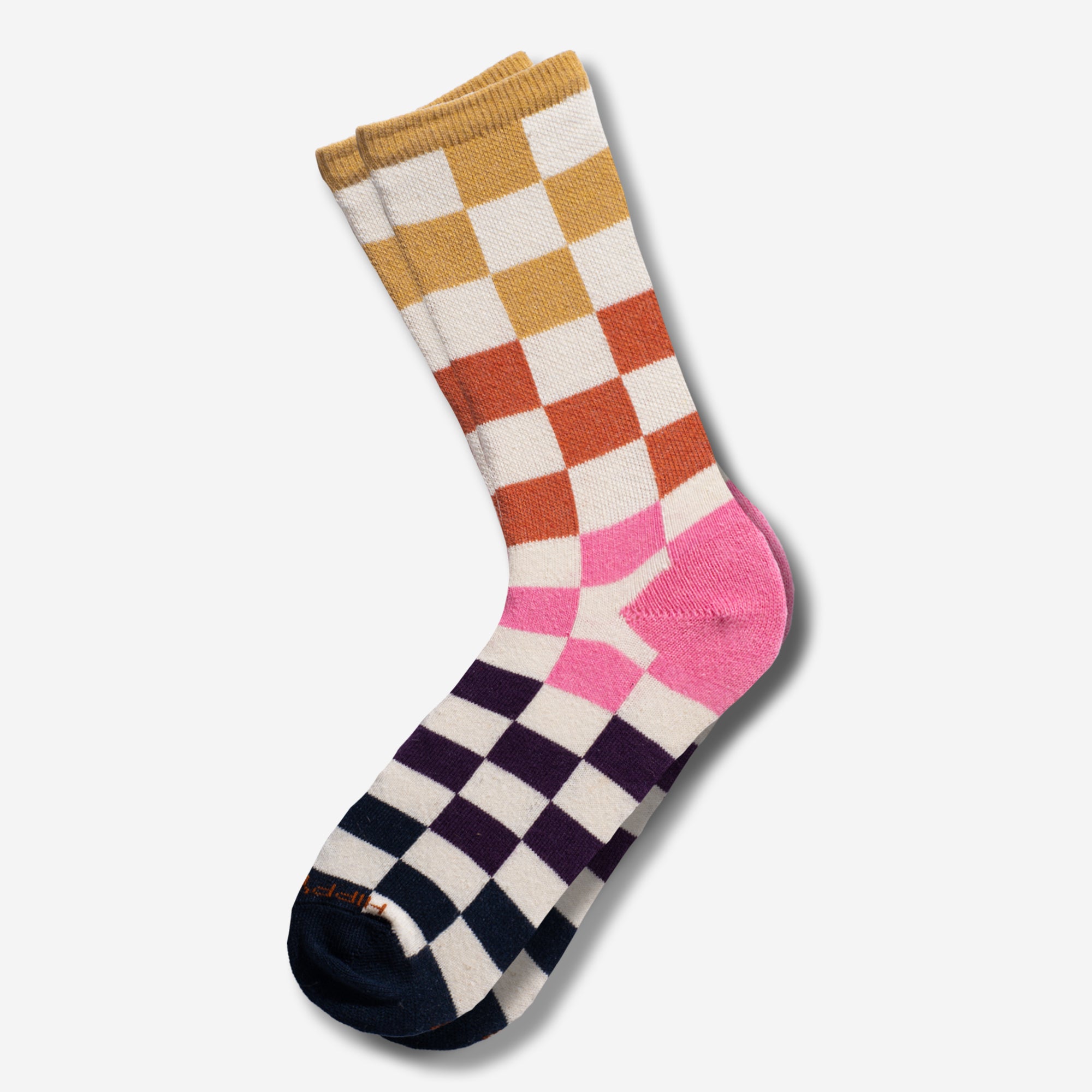 Checkered Crew Socks 3-Pack