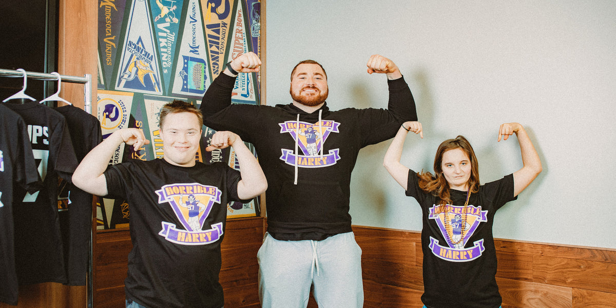 vikings bowling shirt