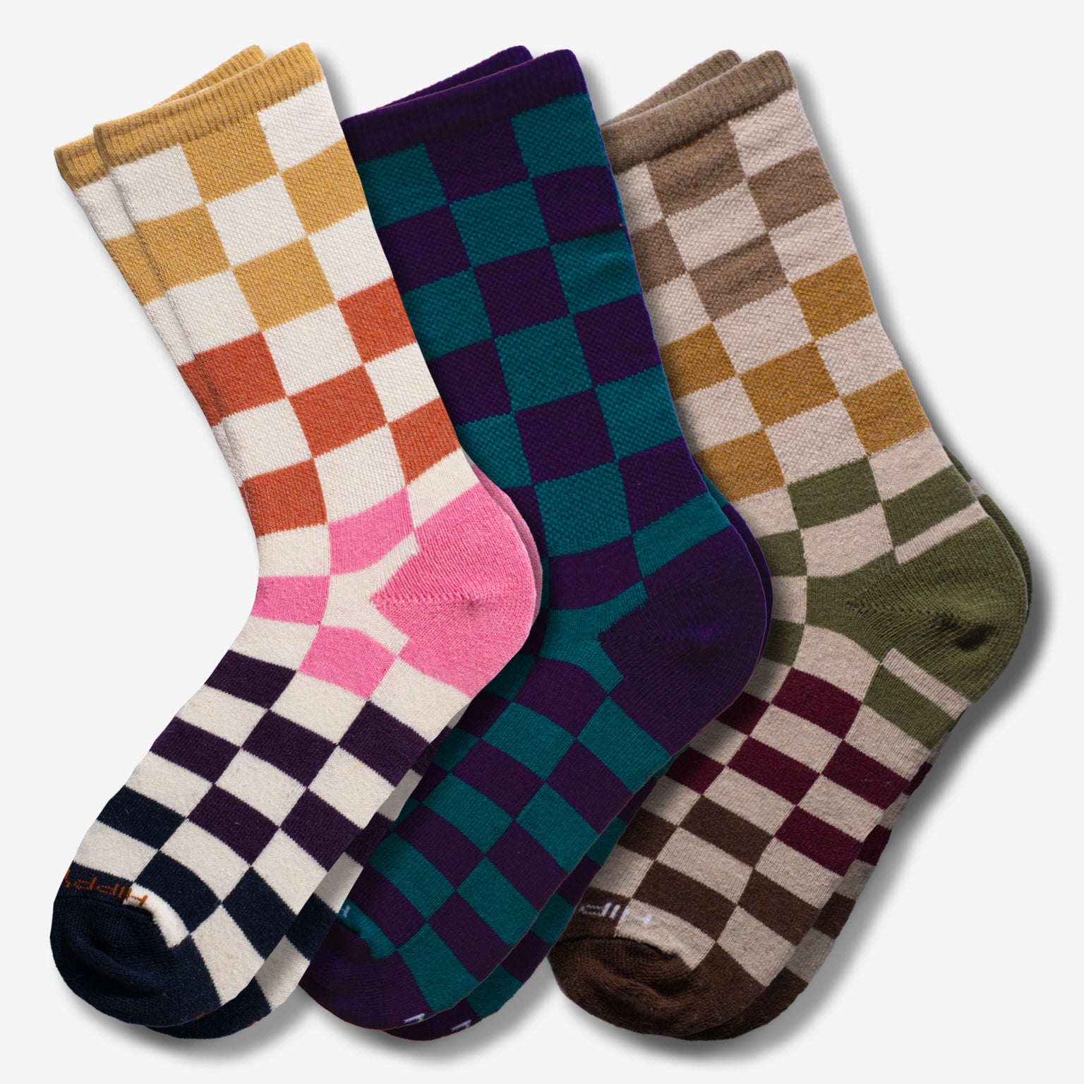 Homespan Art Yarn Crew Socks