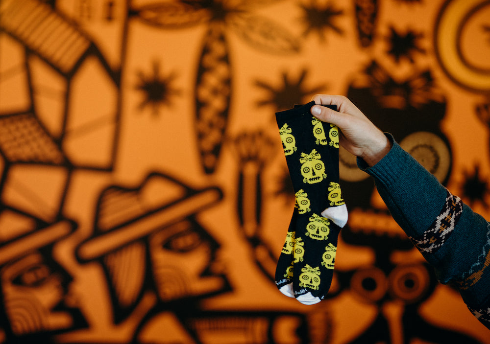 Eco-Friendly Custom Socks - Made in USA - Hippy Feet
