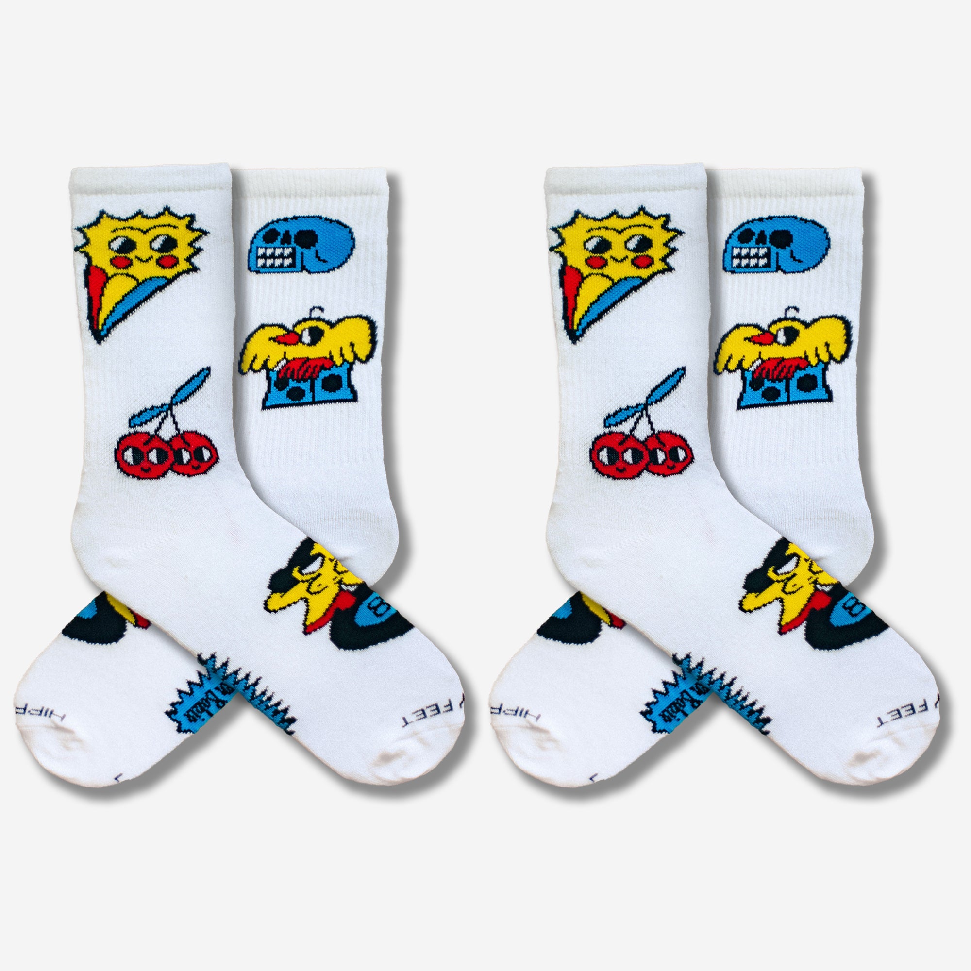@Burger_Babie Tattoo Socks - 2-Pack