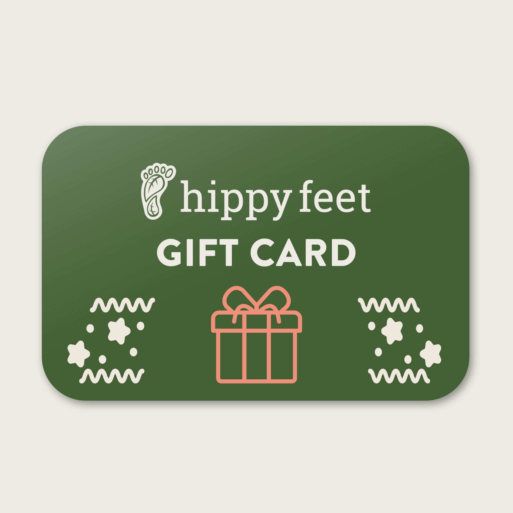 Hippy Feet Gift Card