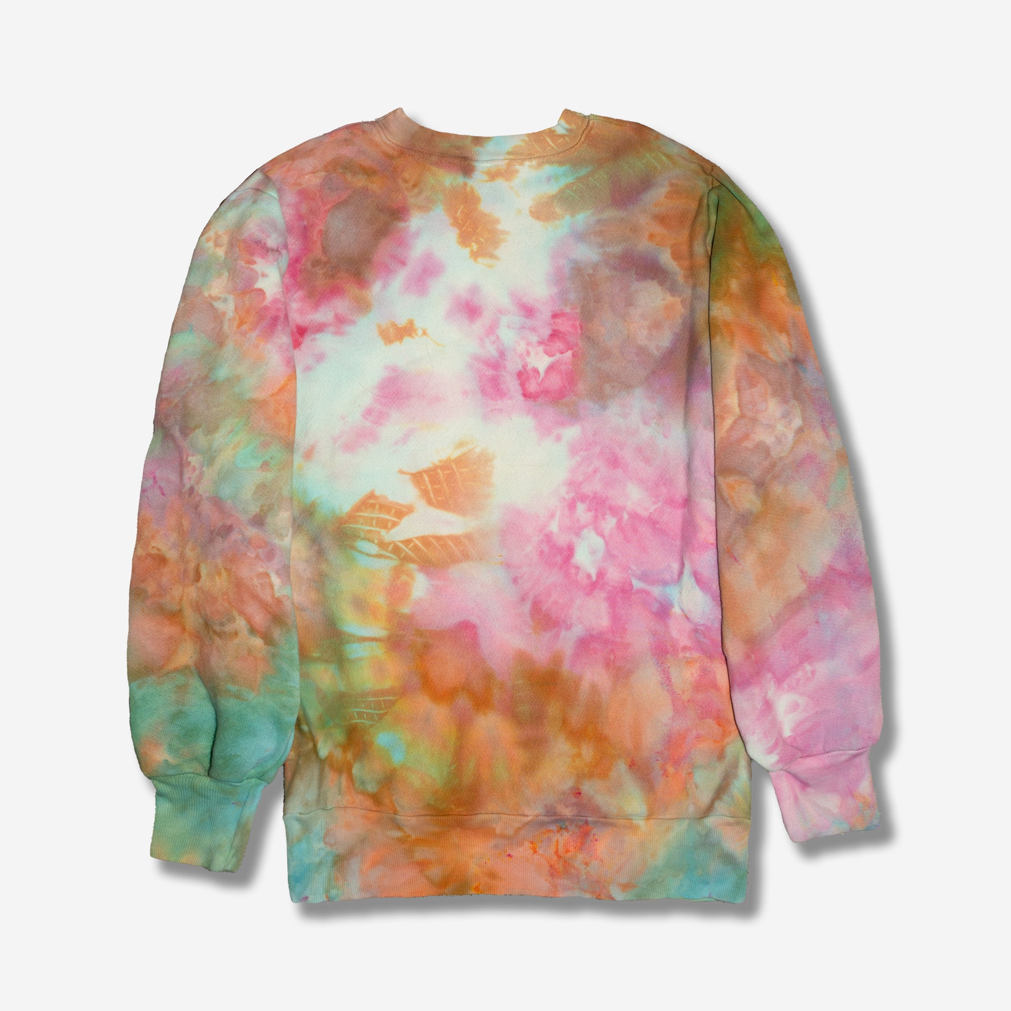 LittleBig x Hippy Feet Ice-Dyed Pullover Sweater