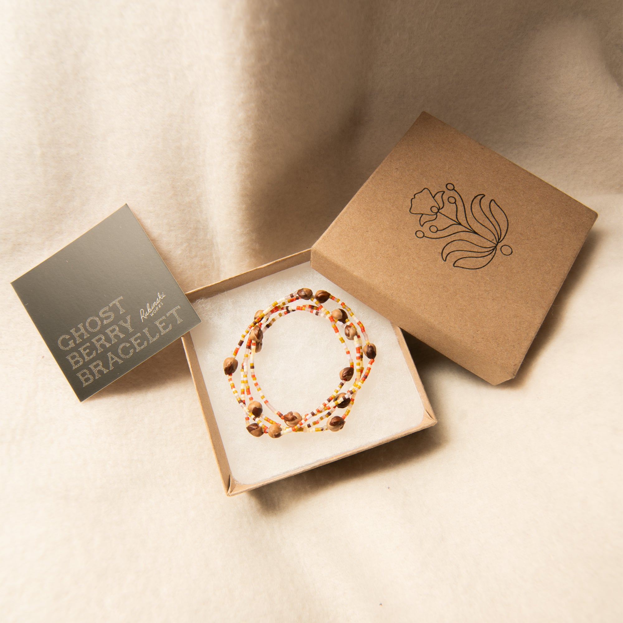 Ghost Berry Bracelets by Madison Holler