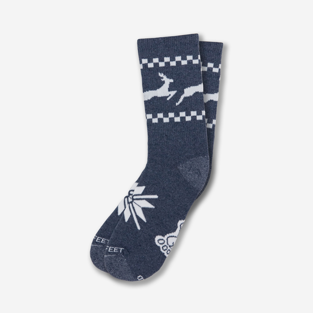 Nordic Reindeer Socks