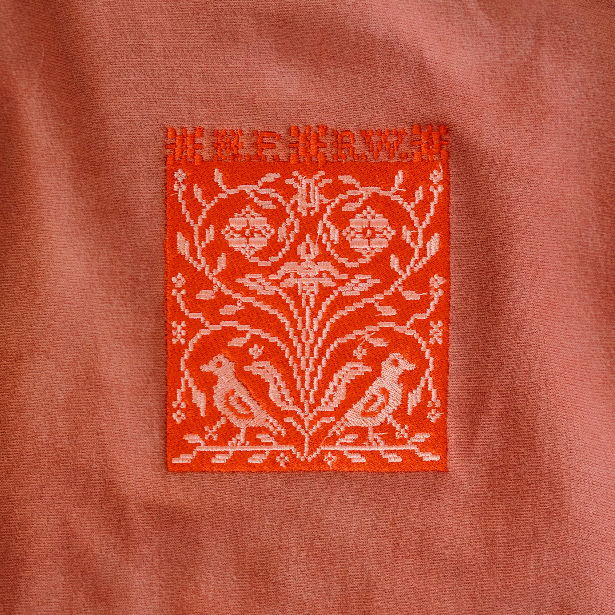 Foraged Natural-Dye Embroidered Sweater by Rubinski Works