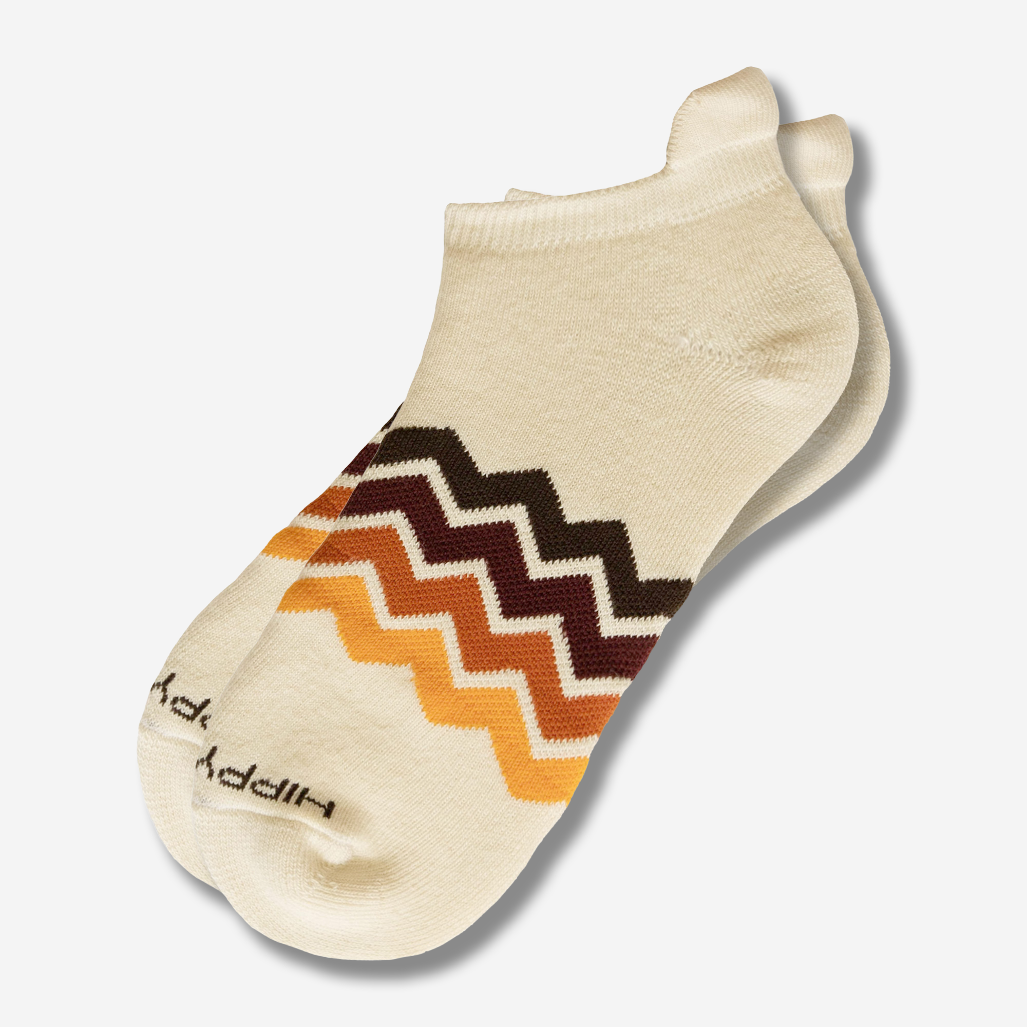 American Made Cream Ankle Socks Hippy Feet - Main Image