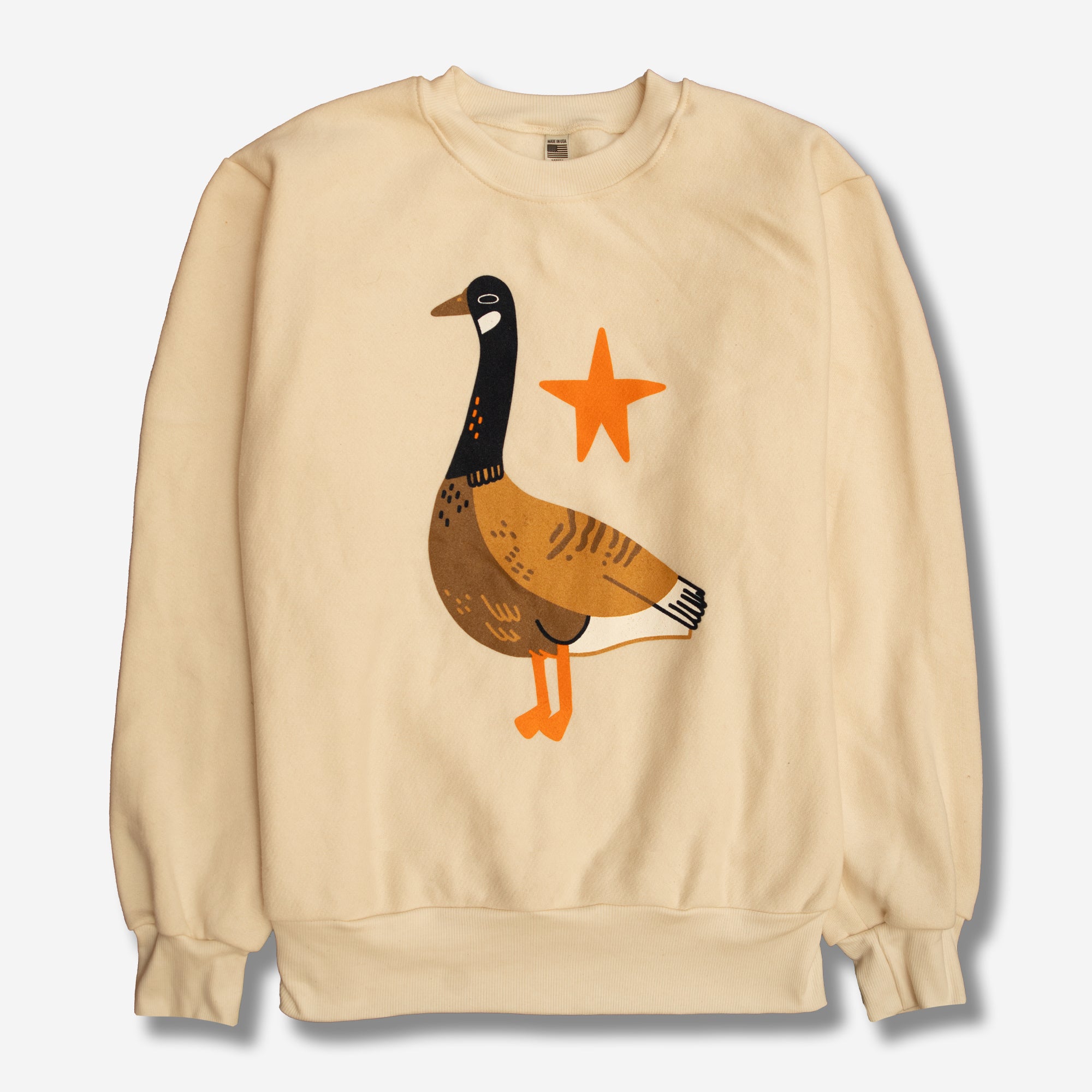 Goose Pullover Sweatshirt by A.Does.Art