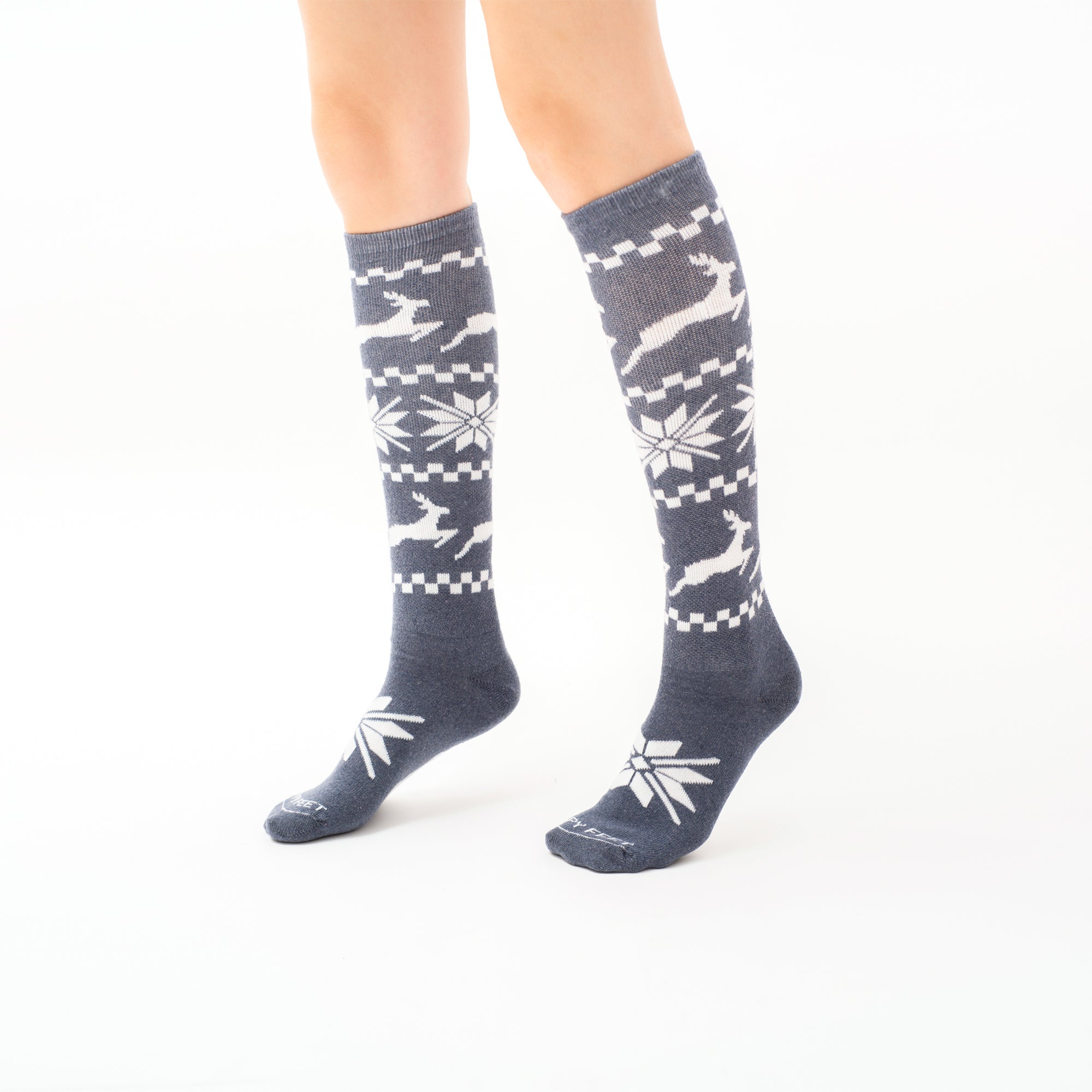 Nordic Reindeer socks