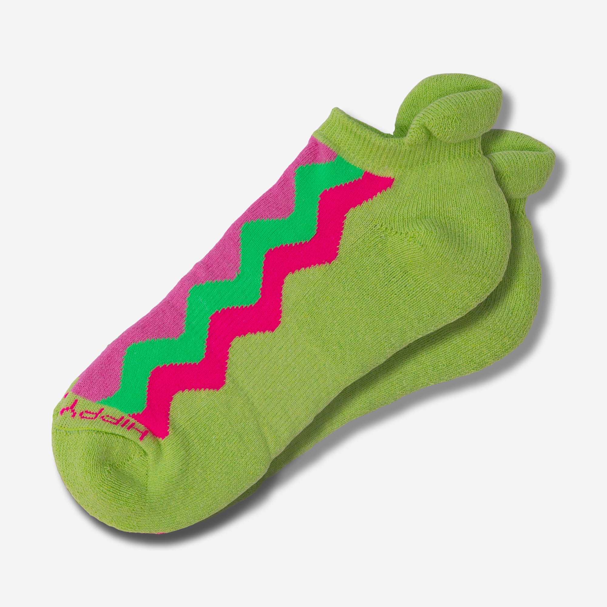 lime green ankle socks