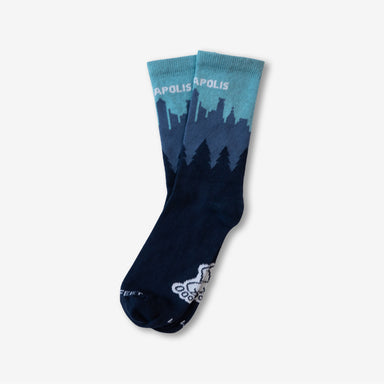 Minneapolis Skyline Socks